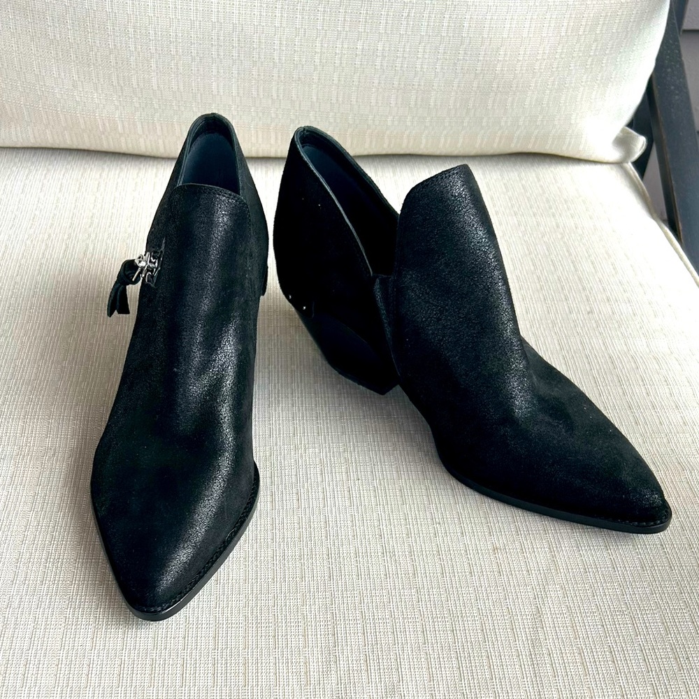 Sigerson Morrison Black Ankle Boot, size 9.5 (41 European)